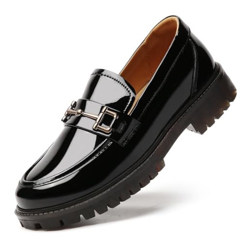 Image of Loafers for Women Women's Penny Loafers Slip On Leather Business Casual