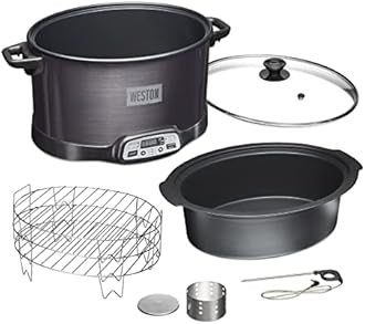 Weston 2-in-1 6 Quart Smoker/Slow Cooker