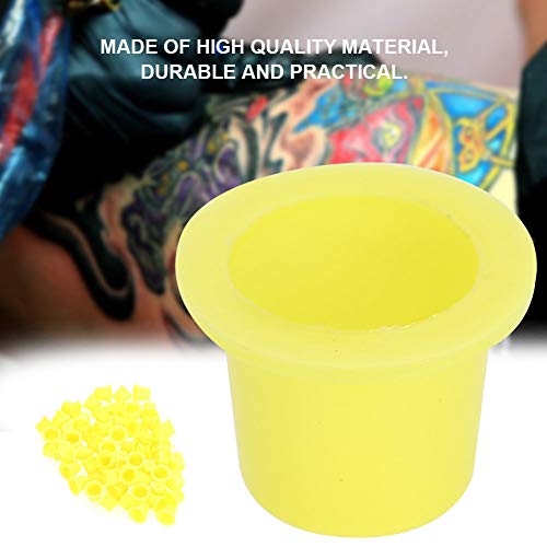 1000pcs Tattoo Ink Cup Disposable Pigment Plastic Container Permanent Tattoo Accessory (M) - Image 3