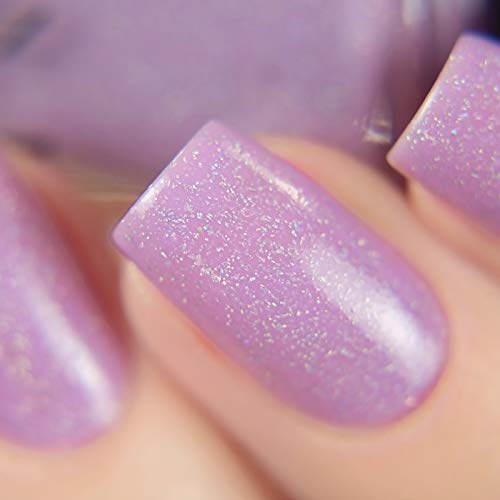 Image of ILNP Soft Serve - Soft Lilac Holographic Nail Polish