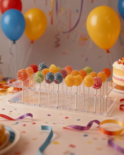 Soporte para tartas acrílico con 22 agujeros, precio reducido a $10.99 - Image 6