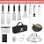 VIKEYHOME Griddle Accessories Kit, 28 Pcs Griddle Grill Tools Set, Professional Grill BBQ Spatula Set with Basting Cover, Spatula, Scraper, Bottle, Tongs, Egg Ring