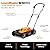 LawnMaster CLMF4819X 48V MAX* 19-inch Brushless Cordless Mower with 2X24V MAX* 4.0Ah Battery and a Dual Charger 6 Cutting Position