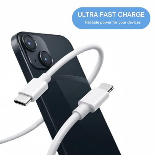 Image of YISHU Type C to Type C 45W Cable White | PD 3.0 Quick Charging & High Speed Data Transfer | Compatible for Google Pixel 8 Pro 8 7 Pro 6 Pro 6A 5 Laptop & Other USB-C Devices | Original Fast Charging