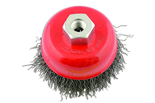 Connect 32133 Abracs Crimped Cup Brush 75Mm X M14 1Pc