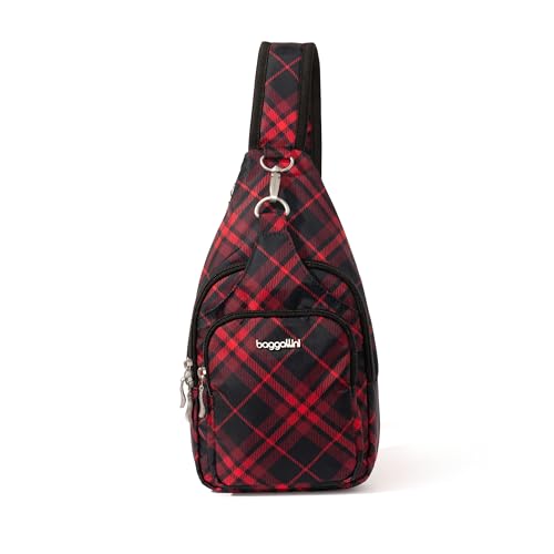 Image of Baggallini Women's Central Park Sling 12 inchx7 inch Crossbody Bag W /Convertible Adjustable Shoulder Strap