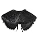PENINSULA LOVE Kids Medieval Faux Fur Collar Shawl Viking Warrior Shoulder Wrap Renaissance Halloween Costume Accessory