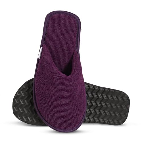 Image of Kids' Home Slippers For Boys Girls Unisex Kids Child Age 2, 3, 4, 5, 6, 7, 8, 9, 10 Years Age Soft Warm Cloth Indoor House Inside Use Woolen Winter Slippers Chappal