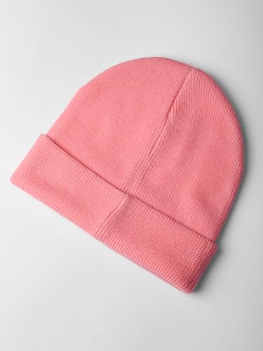 Image of ComicSense.xyz Unisex Anime Embroidered Beanie for Men and Women, Doffy Winter Anime Cap Beanies Pink