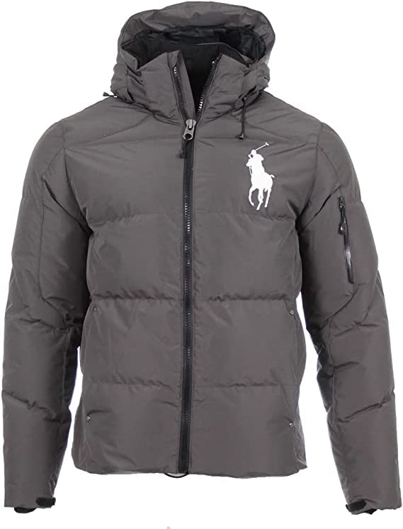 Ralph Lauren Herren Big Pony Daunen-Jacke (as3, alpha, l, regular, regular)