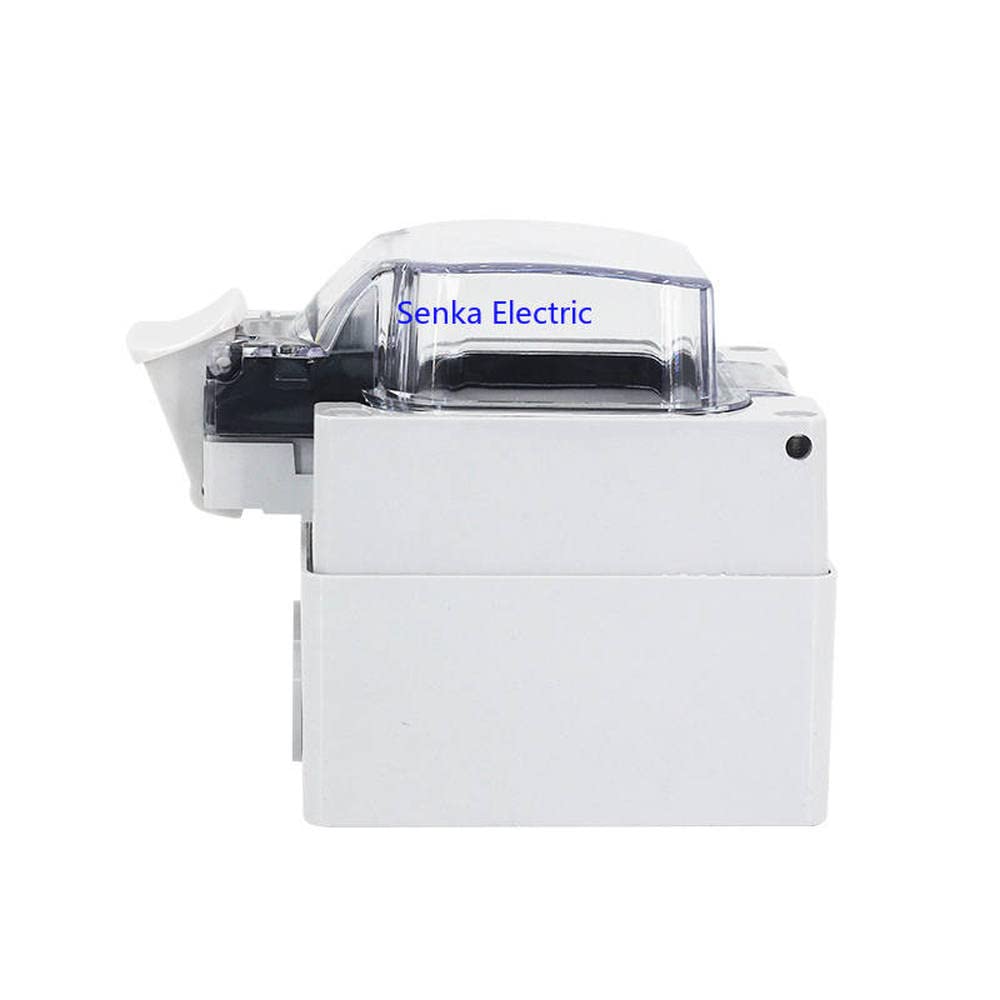 86mm Square IP66 Waterproof USB Socket with Cover Fireproof Material 2xUSB Outdoor Wall Socket