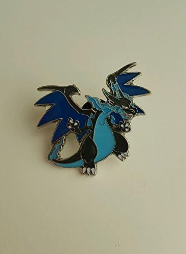Pokemon Trading Card Game XY BREAK Through Mega Charizard X Blue Limited Edition Collector Pin / League Badge (1.75 Inch) by Pokemon TCG BREAK Through