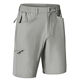 Matière : les shorts d'extérieur pour hommes sont fabriqués en 88 % nylon et 12 % élasthanne. Il est léger, respirant, à séchage rapide, imperméable, polyvalent et résistant à l'abrasion.