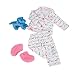Our Generation Dolls Counting Puppies Dog Print PJS Outfit for Dolls, 18