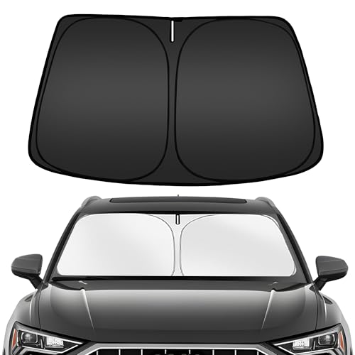 ARISMOTOR Windshield Sun Shade for Audi Q3 2019-2025 2026, Custom Fit Foldable Front Window Sunshade...