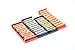 Nadex Rolled Coin Storage Organizer Tray Set with Ridges for Loose Coins | Quarters, Dimes, Nickles, and Penny Color Coded Trays