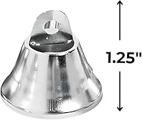 Vista 5 de Campanas de boda plateadas, 24 piezas