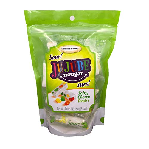 Italian Jujube Nougat Soft & Chewy Sour Candy (Sour)