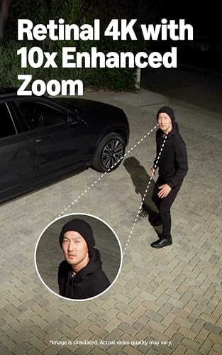 Image of Ring Floodlight Cam Pro, Wired (newest model), Home or business security, Retinal 4K with wide-angle video, 10x Enhanced Zoom, and 2000 Lumen Floodlights, Black