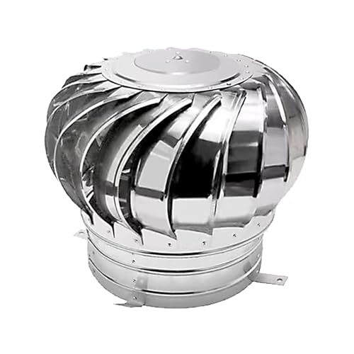 Tapa giratoria para chimenea anti corriente descendente de 15.7" 2