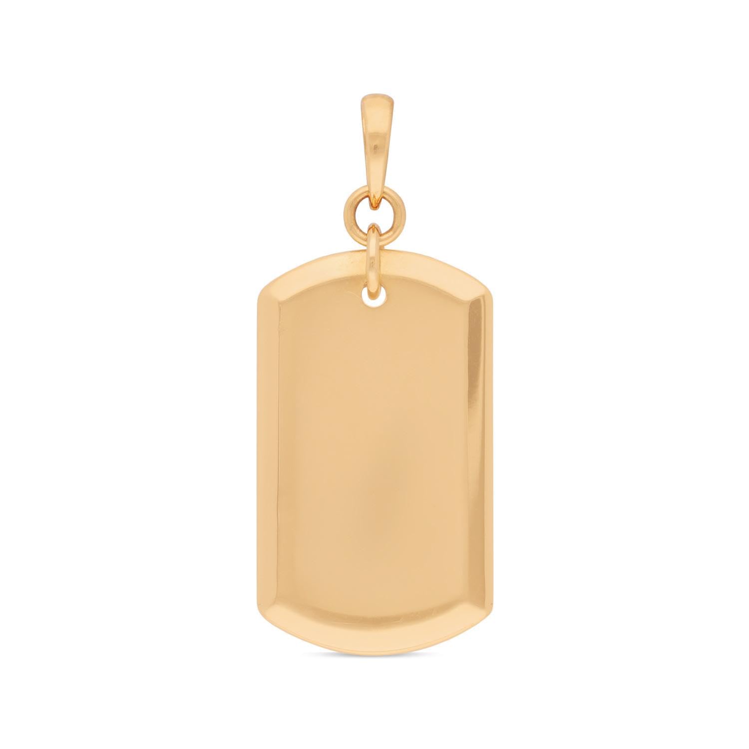 Gold Pendant With Unique Rectangular Pendant For Modern Styling Appeal-image-49