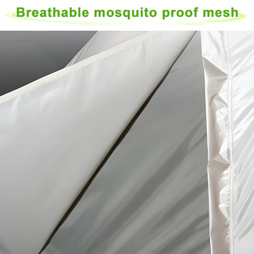 Carpa Inflable para Camping 6 Personas Beige miniatura 6