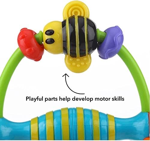 Nuby Silly Spinwheel Highchair Toy, Multi-Colour
