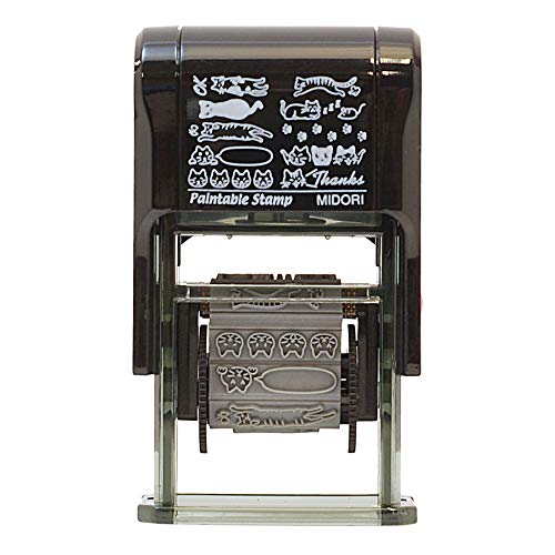 DESIGNPHIL 35380006 Midori Stempel Katze Muster