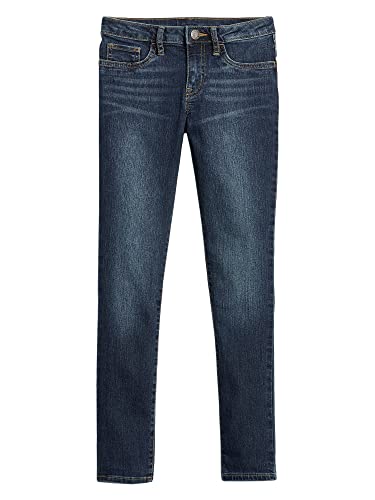 GAP Girls Super Skinny Fit Jeans, Medium Indigo, 10 US