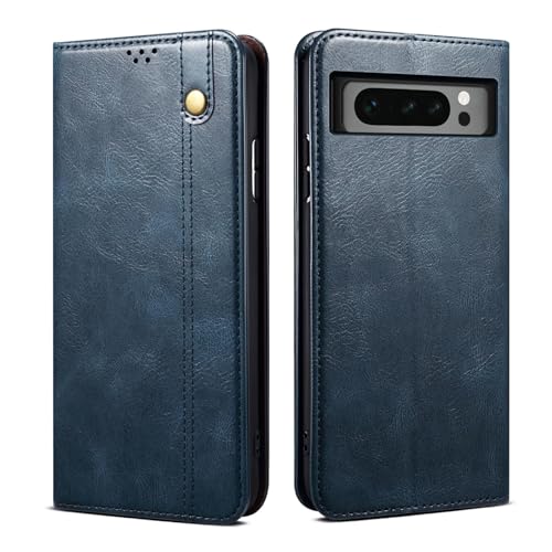 Étui à rabat en cuir pour Google Pixel 9 Pro XL finition premium