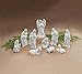 10 Piece White Porcelain Miniature Nativity Figurine Set Beautiful Christmas Decor