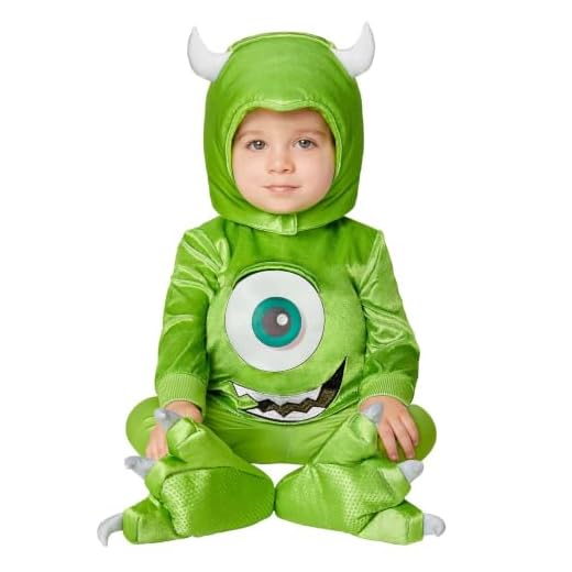 Spirit Halloween Baby Monsters Inc. Mike Wazowski Costume