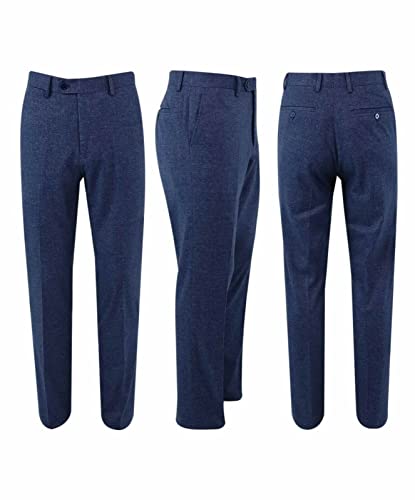 Costume homme bleu slim Yale ensemble veste gilet pantalon pour mariage chic