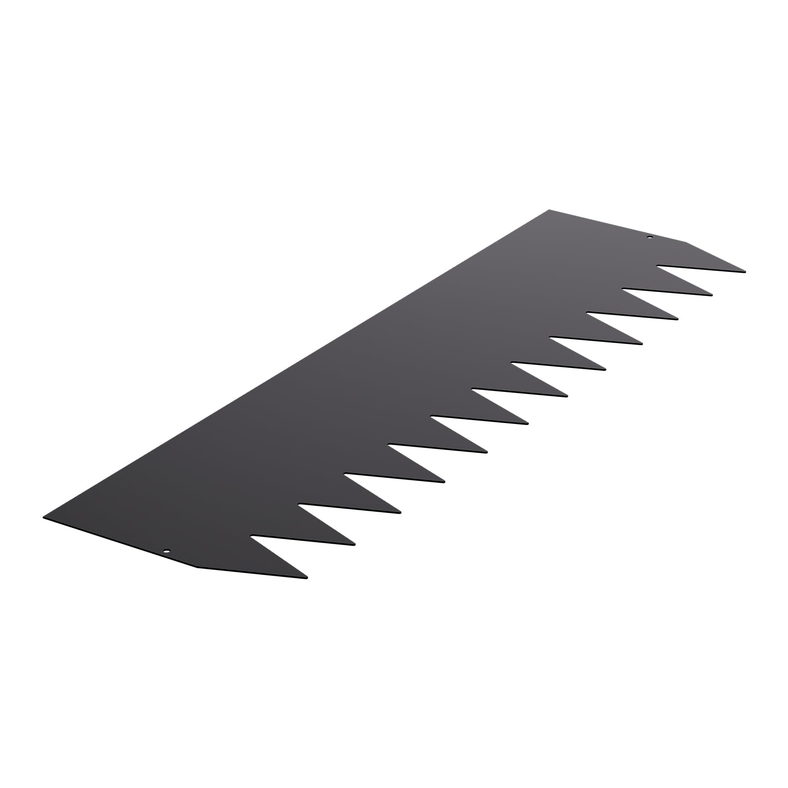 VEVOR Rasenkante, 4er-Set, 1016x304,8x1,5 mm, rostbeständige Beeteinfassung aus Metall, Beetumrandung, Raseneinfassung, Trennwand für Blumenbeete, Hofwege schwarz