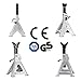 TONDA Jack Stands, 2 Ton 4,000 lb, Heavy Duty Steel Car Lifting Stand for Sedan SUV Coupe, Silver, 1 Pair