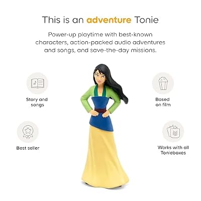 Tonies Mulan Audio Toy Figurine from Disney