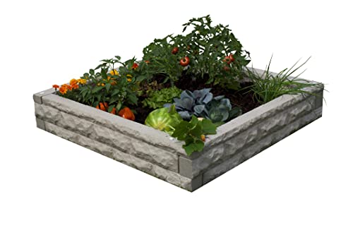 Good Ideas GW-RBG-SAN Garden Wizard Raised Bed Garden, Sandstone