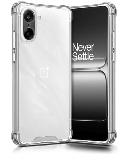 Image of WOW IMAGINE Clear Back Cover Case for 1+ OnePlus Nord CE 5 5G | Shockproof Soft TPU Case | Cushioned Edges for Ultimate Protection Back Cover Case - Transparent