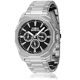 Invicta Speedway Orologio Uomo Quarzo - Acciaio Inossidabile - 42mm, Argento/Nero
