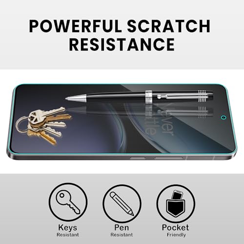 Image of FIRST MART Privacy Tempered Glass for OnePlus Nord 4 and Nord 3 (6.74 Inch) Edge to Edge Screen Coverage with Easy Installation kit & Cable Protector | Anti-Spy Protection