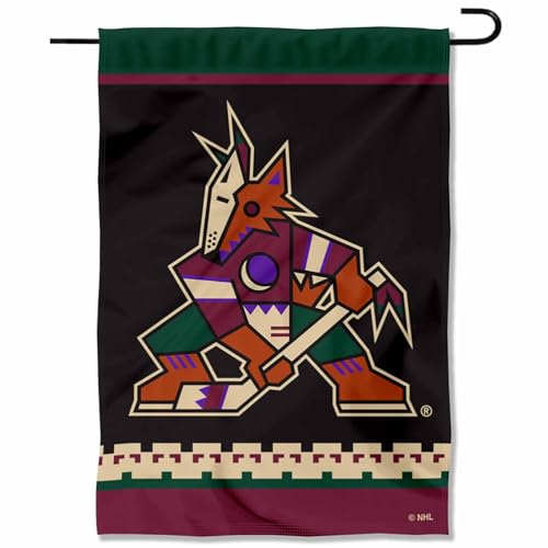 Drapeau de jardin Coyotes double face WinCraft haute durabilité