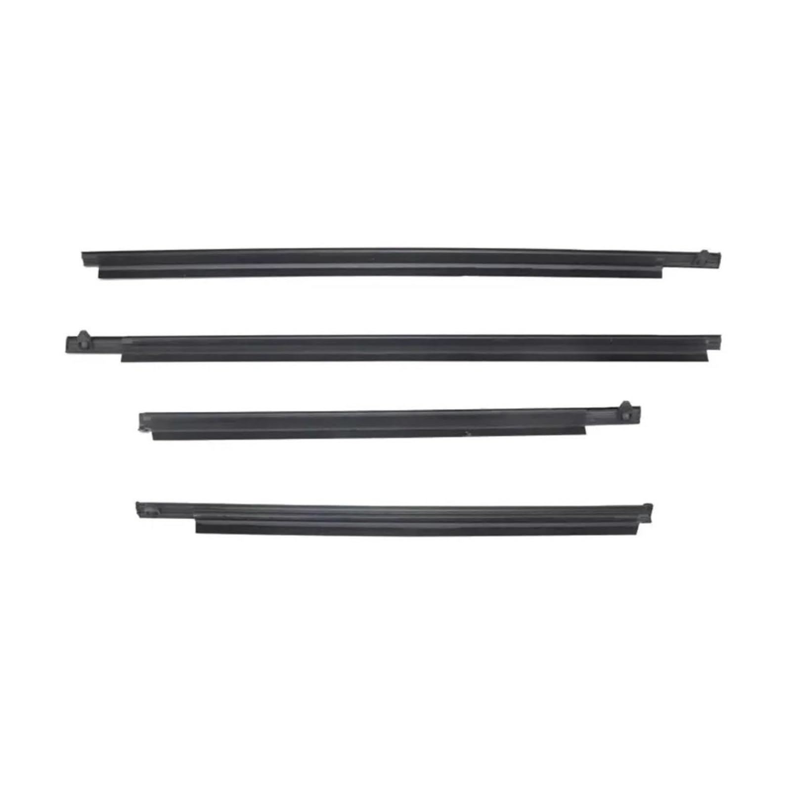 Burletes para ventanillas de Toyota 4Runner 1995-2002 negro 4 piezas 6