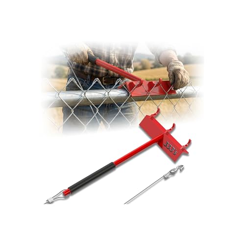 333'S Chain Link Fence Puller with Cable & Hooks