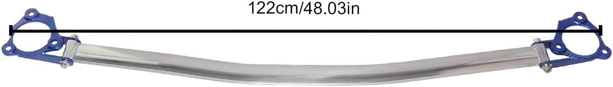 Sunny Compatible to Aluminum Strut Tower Upper Bar Brace Front For Civic 2012 2013 Race
