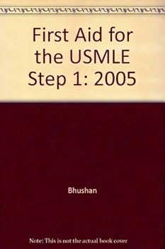 Paperback First Aid for the USMLE Step 1 - 2005 Student Guide Book
