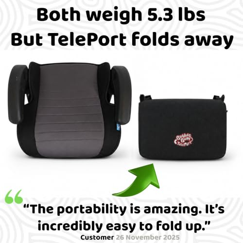 BubbleBum Travel Backless Booster
