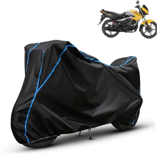 Image of Kerwa Waterproof Bike Cover Compatible with Hero Passion Pro | Dust Proof, UV-Resistant, All-Weather Protection Bike Body Cover, Windproof Elastic Bottom