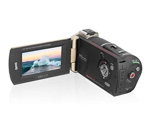 Minolta Mn4K30Nv 4K Ultra Hd / 30 Mp Night Vision Camcorder #TOP4