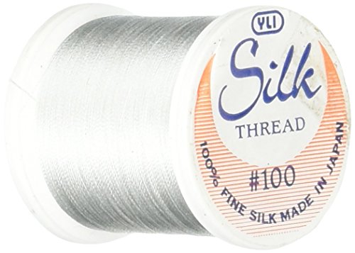 YLI Corporation 202-10-269 200 Metres 100 Weight Silk Thread, Light