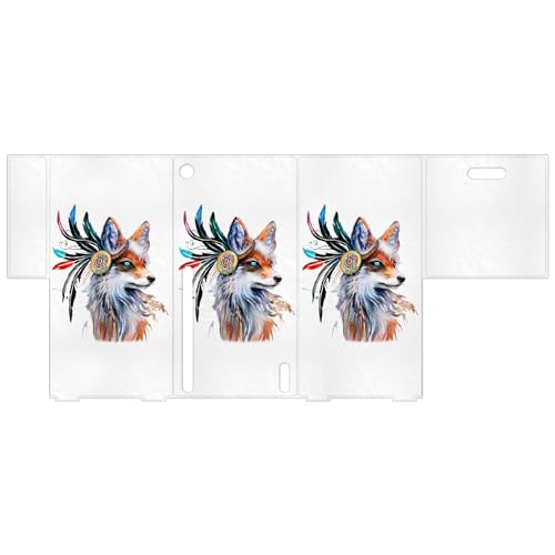 Skin Xbox Series X résistant aux rayures Pixie Cold Renard Art